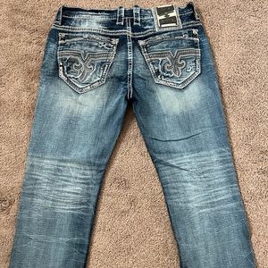Mens Rock Revival Jeans